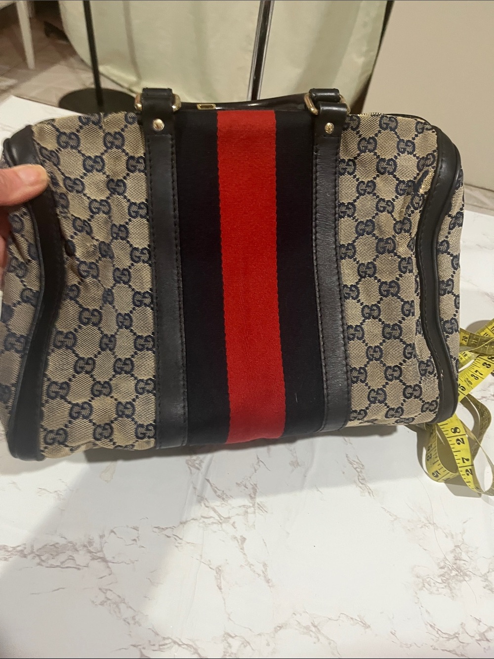 Preowned Gucci small Boston - Picture 5 of 9